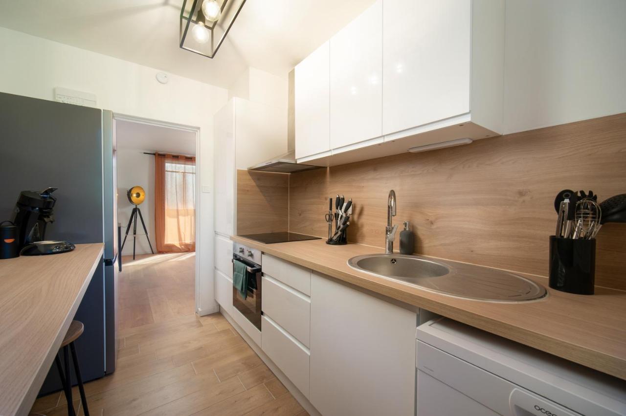 Grand Appartement 3 Chambres Avec Clim Et Balcon Marseilles Exterior foto