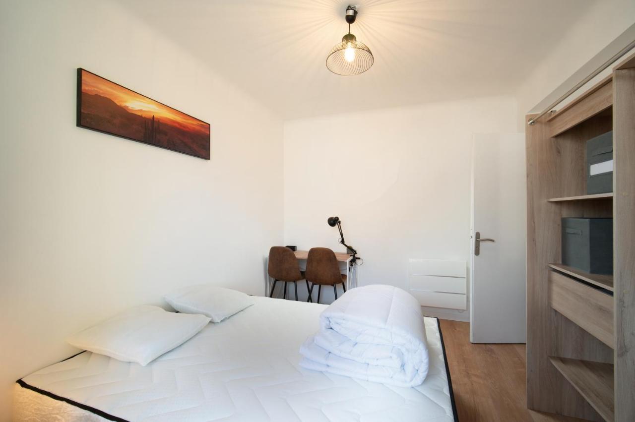 Grand Appartement 3 Chambres Avec Clim Et Balcon Marseilles Exterior foto